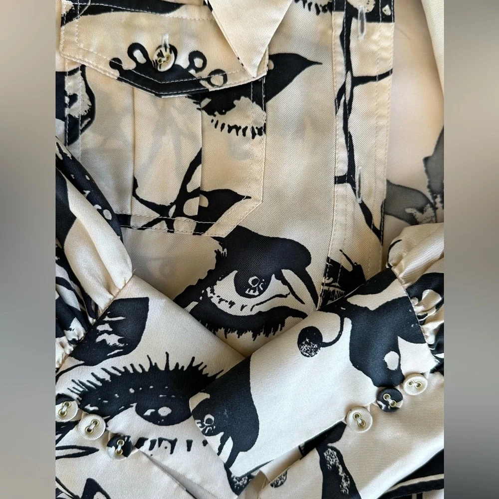 SOLD •Zimmermann Ladybeetle Scarf tie size 1 with spare buttons - Picture 5 of 8